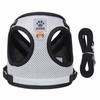 Dog Harness Collar With Durable Polyester For Outdoor Training And Active Pets