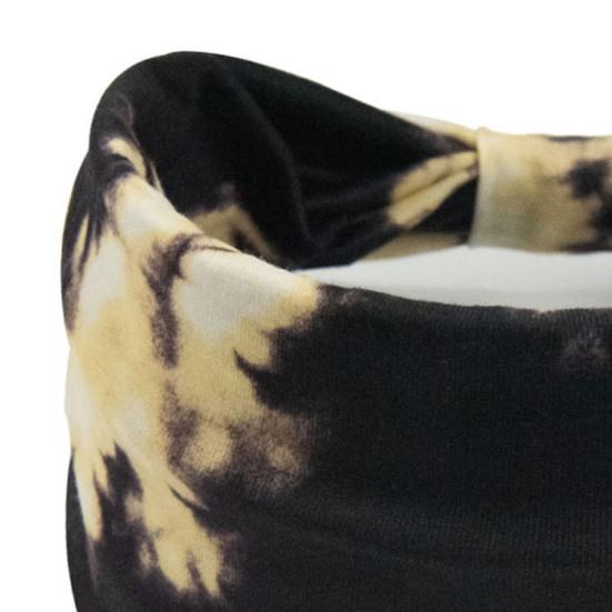 Large Bandeau Bohème Respirant Extensible Yoga Entraînement Cheveux Noués Femmes Africaines Filles Enveloppement de Tête Accessoires pour Cheveux