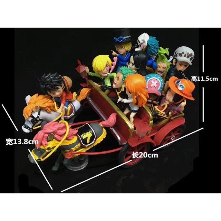 ONE PIECE WCF Luffy, Carriage 20th Anniversary Edition, Limited Edition, One-stop Ornament, Boxed Figure