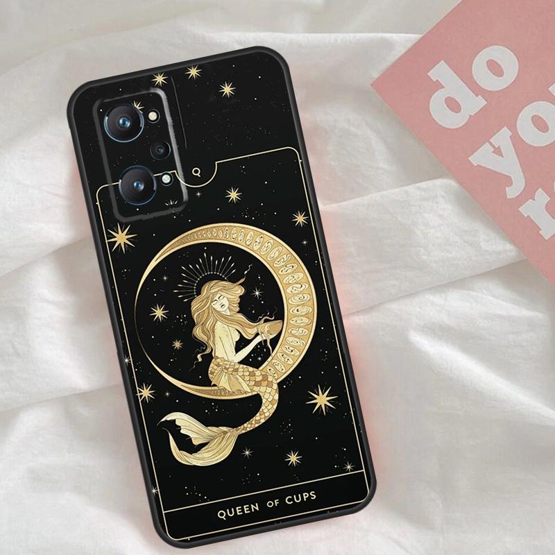 Astrology Tarot Cards Case For Realme C51 C75 C63 C61 C55 C53 C35 C65 C67 C71 15 11 12 13 14 Pro Plus GT6 GT7 Pro