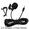 Car Microphone Audio Navigation Wired Clip External Wires Auto Mics Radio 3m Long Mic Stereo 3.5mm Mono 2.5mm SM Lotus Jack PlugGood product