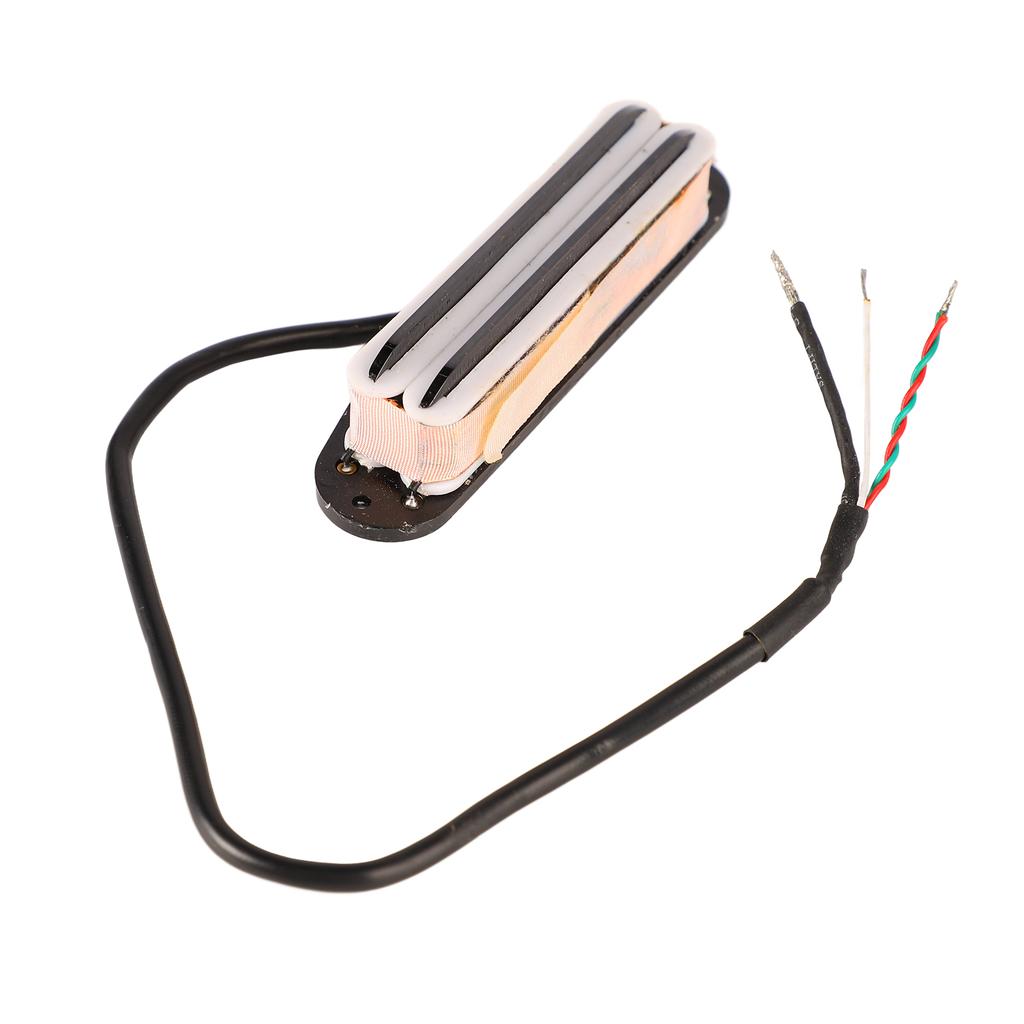 Guitar Pickup 1 Coil Dual Hot Rail 4 Core Wire Metal Pick Up Instrument Accessory for Replacement