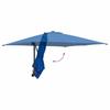 Garden Sun Umbrella Azure Blue 248.5 X 247.5 X 160 Cm