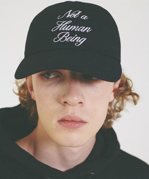 Aimnaseohyumeonbiing New Basic Script Cap - Black