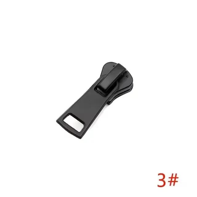 5/10Pcs 3# 5# 8# 10# 15# Zipper Sliders for Resin Zips Tape Replaceable Zippers Head Puller Jacket Coats Zip Repair Sewing Craft