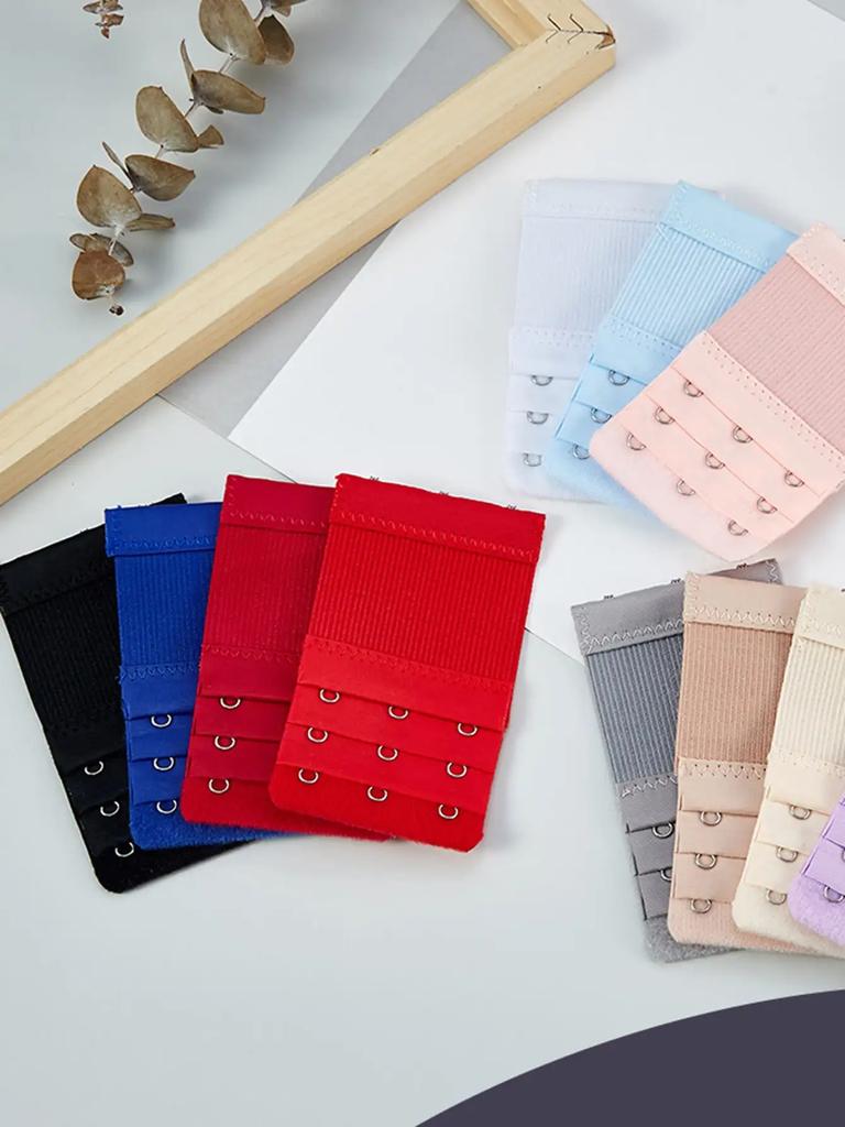 1Pc Bra Extenders Strap Extension 3 Hooks 3 Rows Underwear Adjustment Button Womens Accessoires