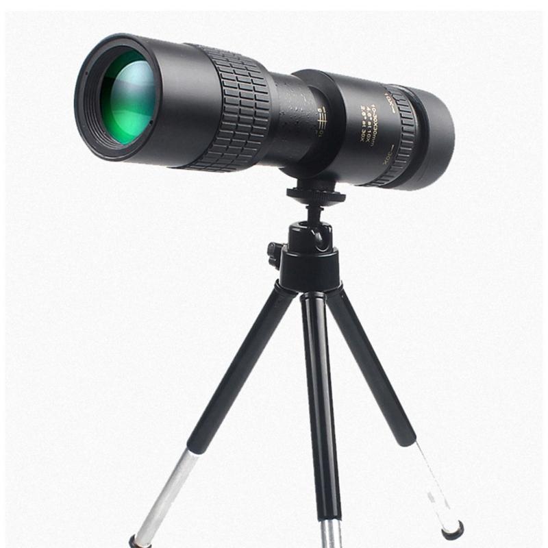 Monocular Telescope Super PrismZoom Mini Binoculars Compatible for Bird Watching Hunting HighDefinition 10-30X30mm