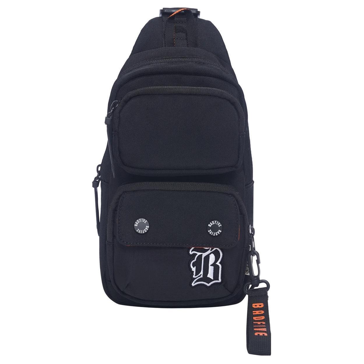 Li Ning Badfive Polyamide Waist Bag Chest Bag Regular Unisex Black ABDS637-1