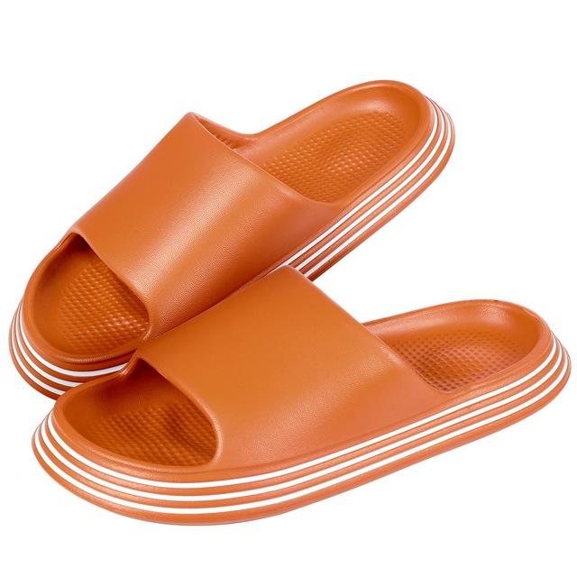 Eva Hål Läckande Tofflor Kvinnor Badrumsskor Slides Anti-Halk Sommar Inomhus Hemtofflor Hushållsbad Sandaler Män
