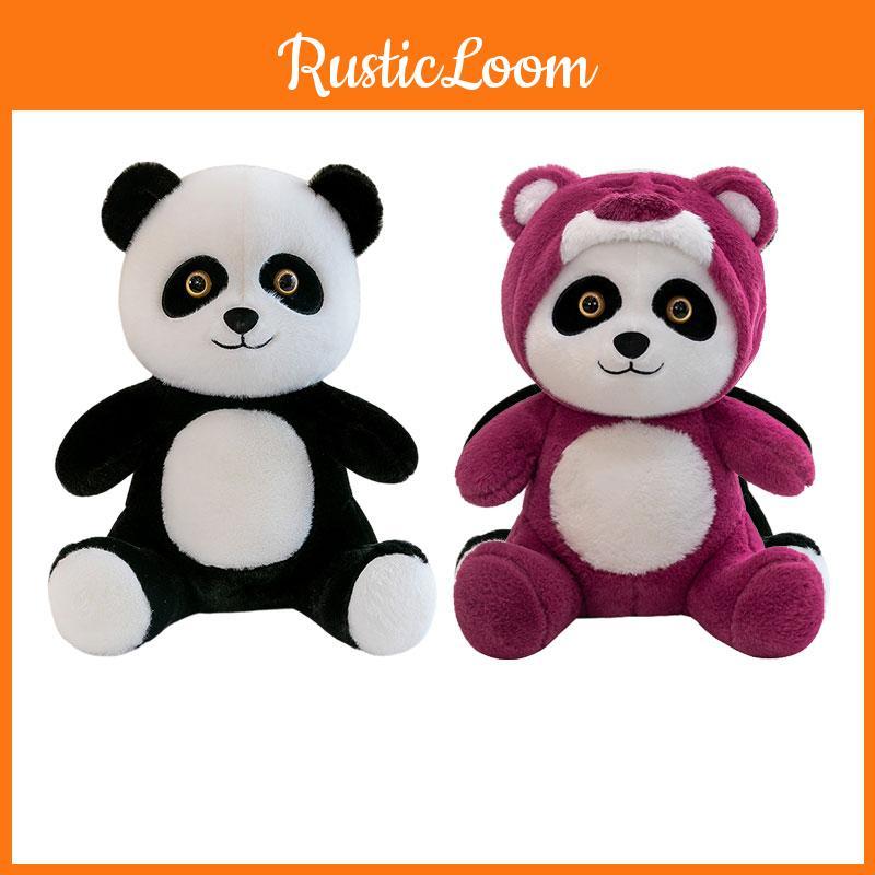 Cute Panda Plush Toy For Girls Perfect Birthday Gift Or Opening Event Present 40cm 0.5kg