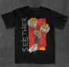 SEETHER Band Flower Graphic Black T Shirt Full Size S 5XL