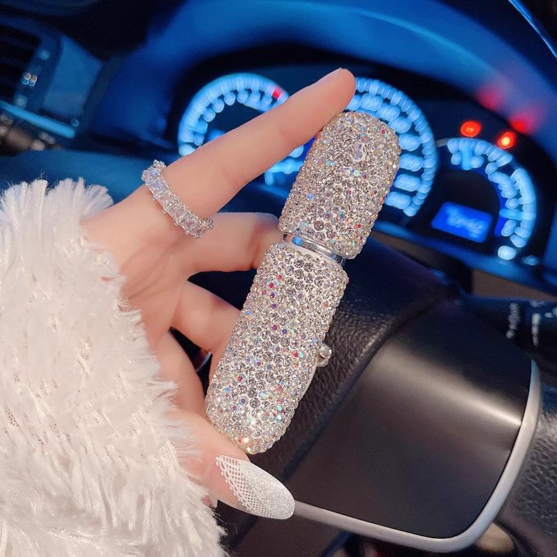 New 10ml Portable Mini Diamond Glass Refillable Perfume Bottles Spray Pump Empty Cosmetic Containers Atomizer Vials For Travel