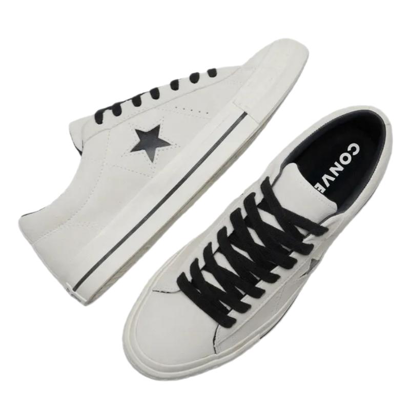 Converse One Star 95 Suede Comfortable Skate Shoes Unisex skate shoes White A16028C