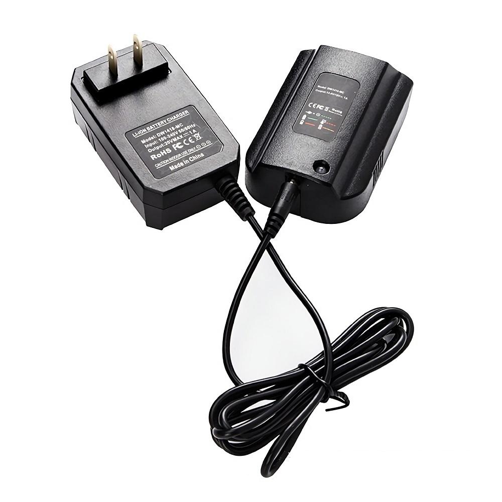 1A Li-ion Battery Charger Lithium-ion Replacement For 14.4V 20V Model DCB118 DCB107 DCB115 DCB112 DCB143 DCB206