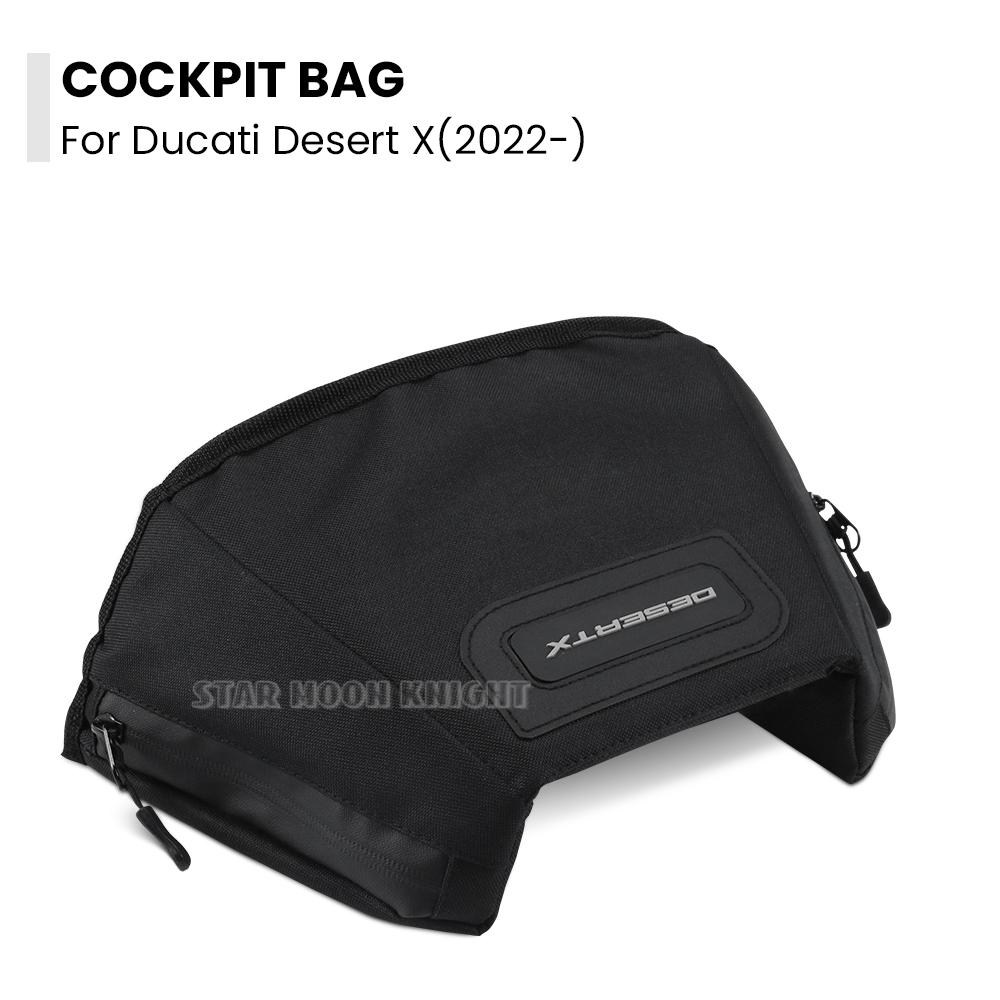 

For Ducati DesertX Desert X 2022 2023 2024 Motorcycle Accessories Waterproof Storage Mobile Phone Bag Cockpit Bags