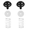 YCOC-For CUISINART DCC-1200, DCC-1200BCH, DCC-1200BW Coffee Machine Replacement Brew Basket Bottom Spring Loaded Stopper Kits