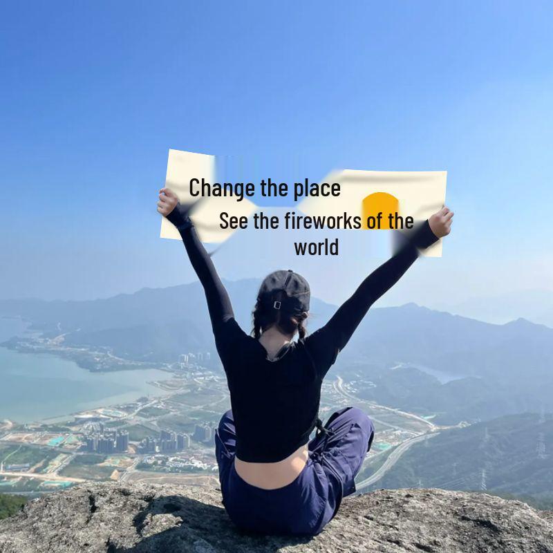 

Birthday Travel Spring Outing Handheld Banner: Perfect for Camping, Outdoor Gatherings, and Photo Props