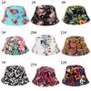 Unisex Men Women Boonie Hunting Fishing Outdoor Cap Floral Bucket Sun Hat