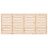 Vidaxl Wezgłowie Łóżka, 156X3X91,5 Cm, Lite Drewno Sosnowe