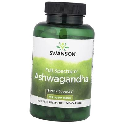 Ashwagandha, Full Spectrum Ashwagandha 450, 100 Caps (71280118)