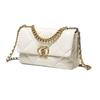 Schicke Schulter-Crossbody-Tasche aus rautenförmig gestepptem Lammleder - Damen Große Kapazität, Vielseitig, Pendlerstil