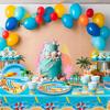 141pcs Beach Party Supplies, Beach Plates And Napkins Party Supplies Includ Beach Theme Paper Plates Cups Napkins & Summer Beach Table Cloth etc