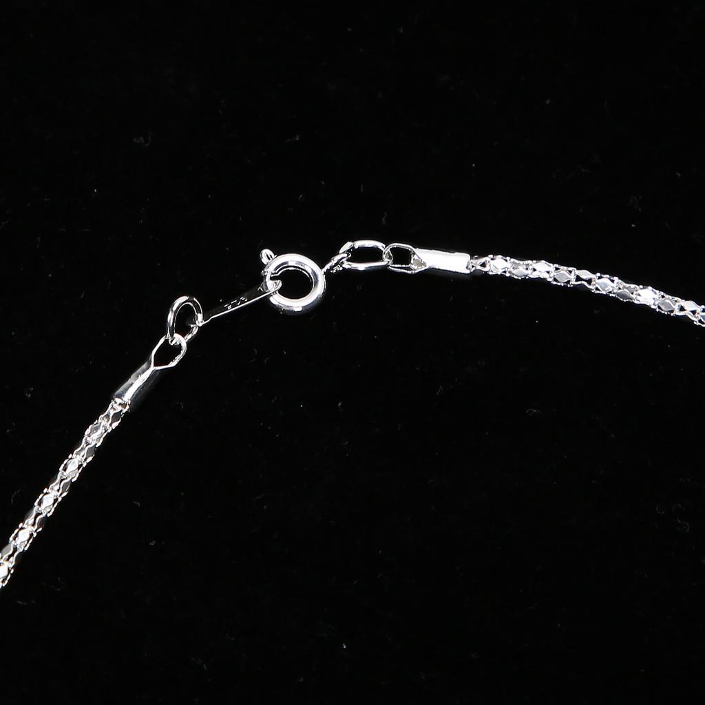 5X Alloy Necklace Magnifying Glass Portable Rding Pendant Magnifier with Chain