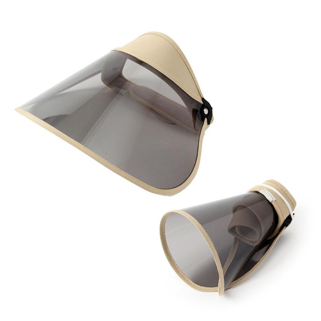 UV protection round sun cap (ivory) summer hat