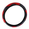 38CM Steering Wheel Cover Carbon     Elastic Handle Sleeve Non Slip Steering Wheel Cover for Car