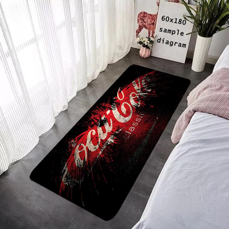 Floor Mat Non-slip Foot Rug for Entryway Cocas Hallway Carpet Colas Kitchen Water Adsorbed Rugs Fluffy Bedside Mats Home Decor