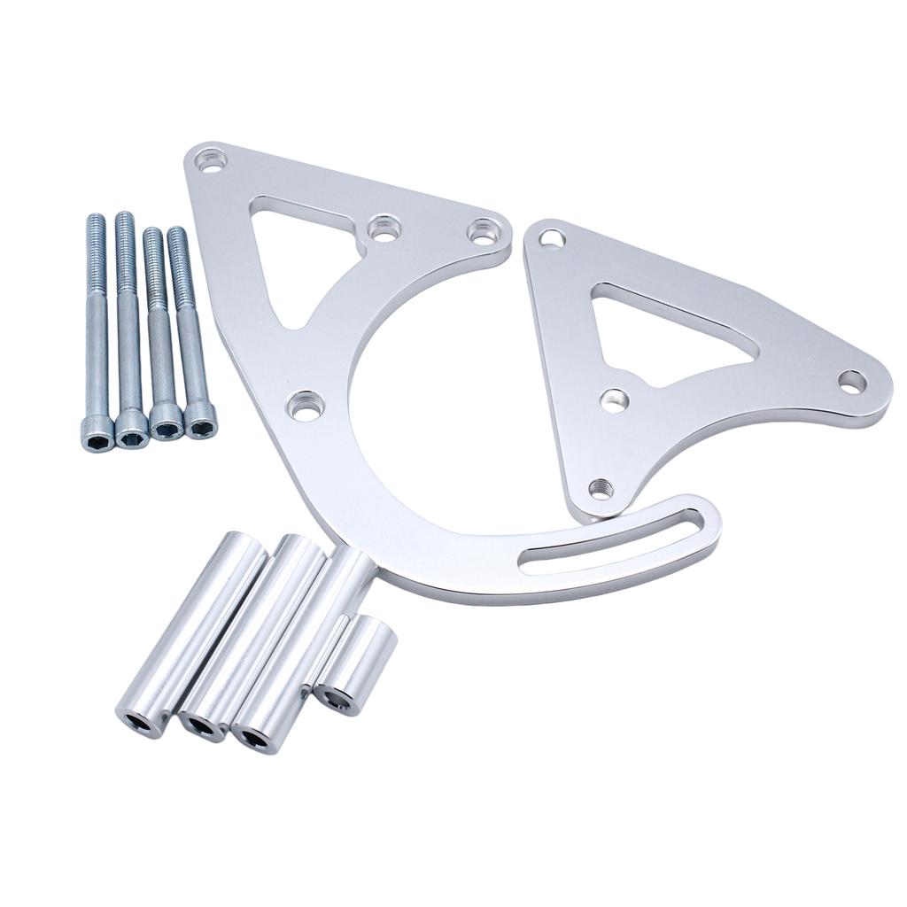High-performance Low Mount RH Side Billet Metal Alternator Bracket Easy Installation Suiatble for 253 304 308 Durable