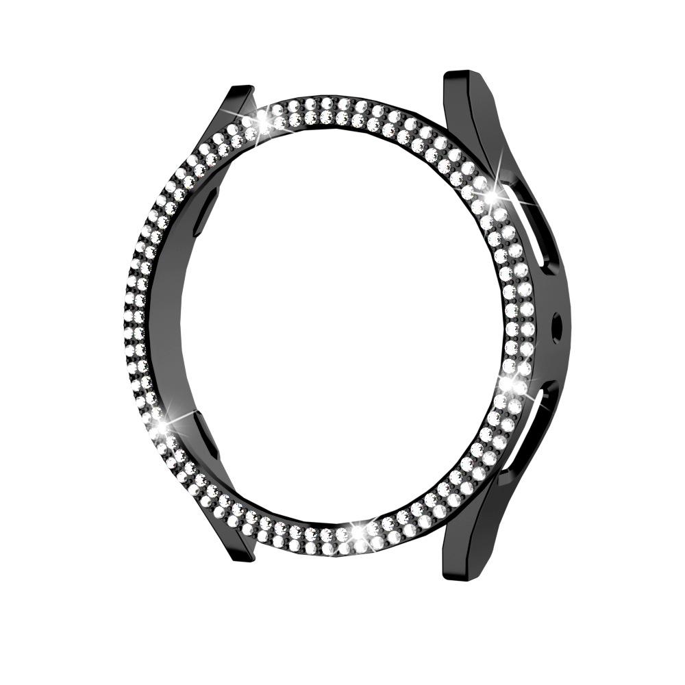 Diamond-Studded Hollow PC Protective Case for Samsung Galaxy Watch7/6/5FE (40/44mm)
