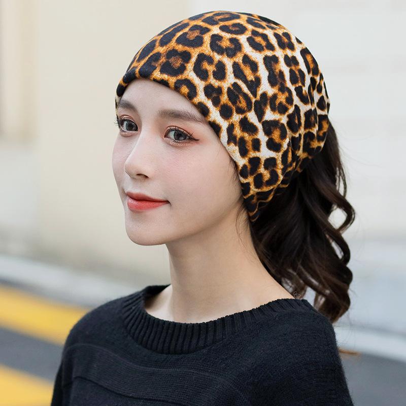 Autumn & Winter Double-Layer Twist Hat and Scarf with Neck Protection