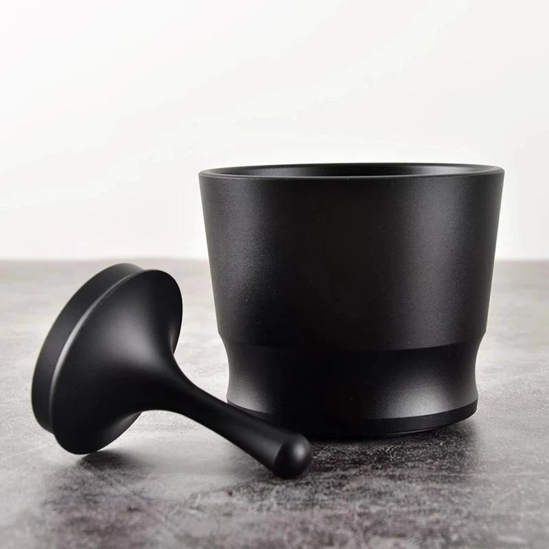 Inel de dozare cafea Aliaj de aluminiu Alimentator inteligent de pudră Râșniță Bol de preparare Ceașcă Instrument Barista pentru EK43 51/58mm Tamper de cafea