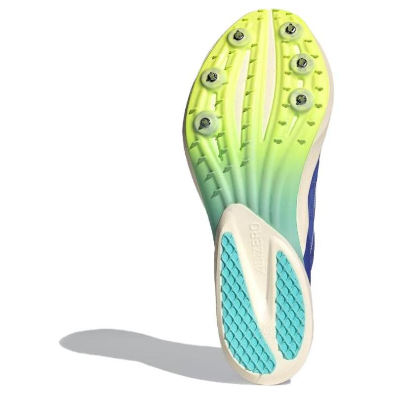 Adidas Adizero Avanti Anti Slip Wear Resistant Low Top Running Shoes Women's Blue Silver Sneakers IF1189