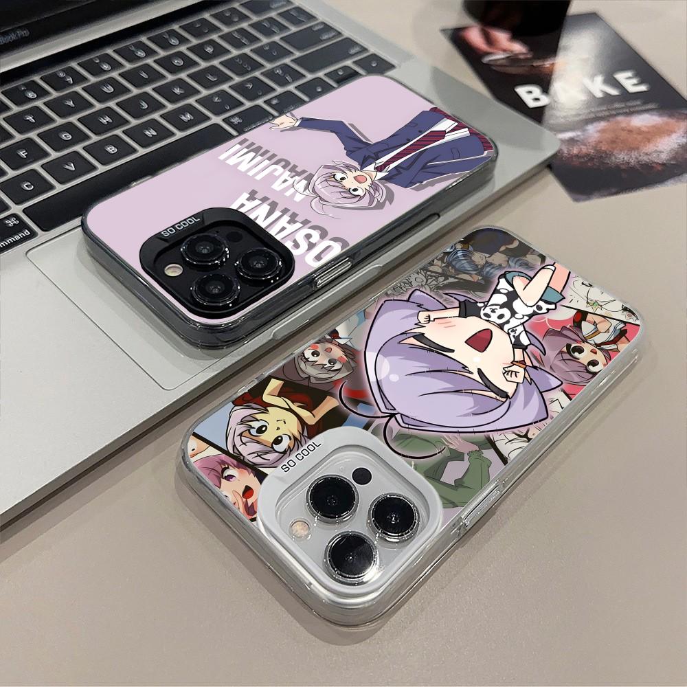 Anime Najimi Osana Mobile Phone Case for iPhone 17 16 15 14 13 12 11 X XR XS 8 7 Air Pro Max Plus Translucent Colorful Cover