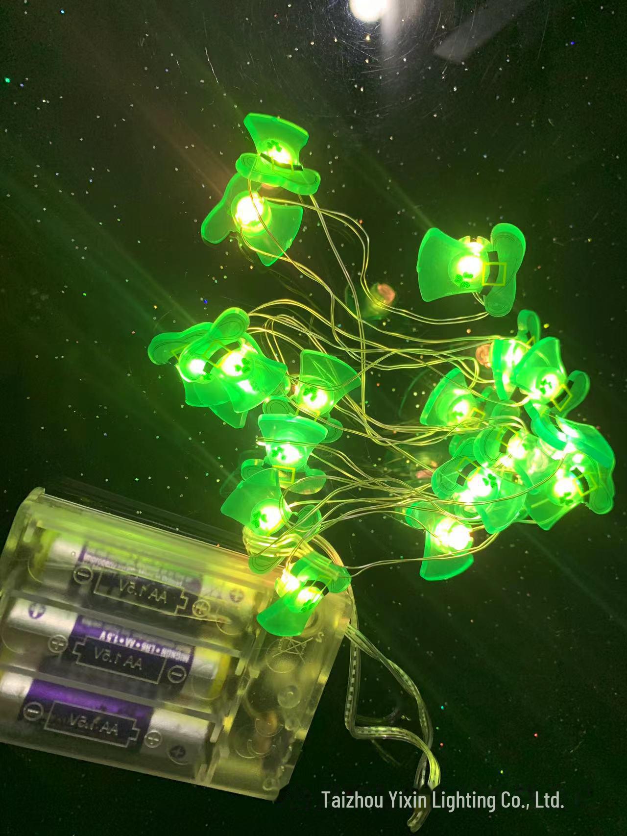 

Светодиодное рождественское украшение: Гирлянды из медной проволоки в виде снеговика и оленя в черной шапке для сада, балкона, фонарей. Warm White 2m 20 LEDs Battery