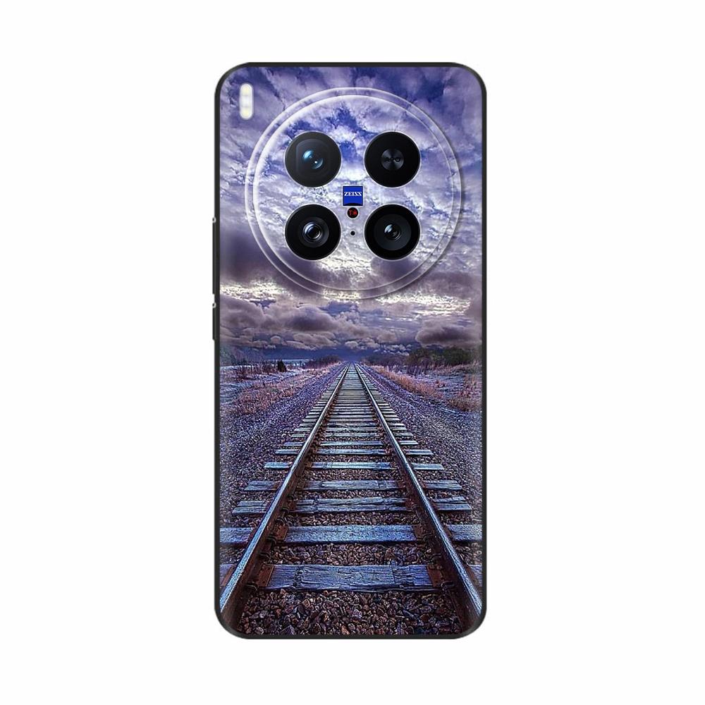 For VIVO X200 Ultra Case Cute Cartoon Painted Back Cover For VIVO X200 Pro Mini X100 Ultra Shockproof Shell Bumper Fundas Para