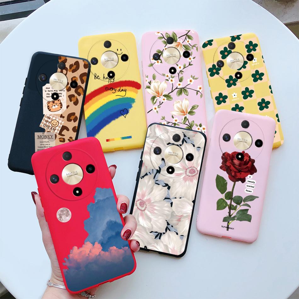 For Honor Magic6 Lite Case Honor Magic6 Lite 5G Cover Soft Dragon Silicone Bumper Protective Phone Cases For Honor Magic 6 Lite
