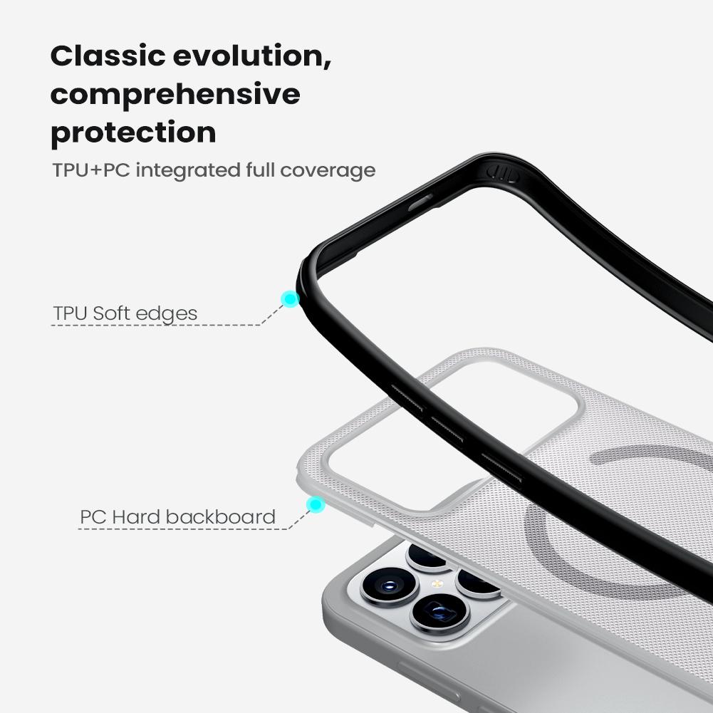 For Redmi K90 Pro Max Phone Case Nillkin Super Frosted Shield Pro Magnetic Hard PC+TPU Shell Shockproof Back Cover