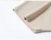 Tencel+Linen Summer Zipper Business Fashion Raglan Sleeves Men's Short-Sleeved Polo Shirt