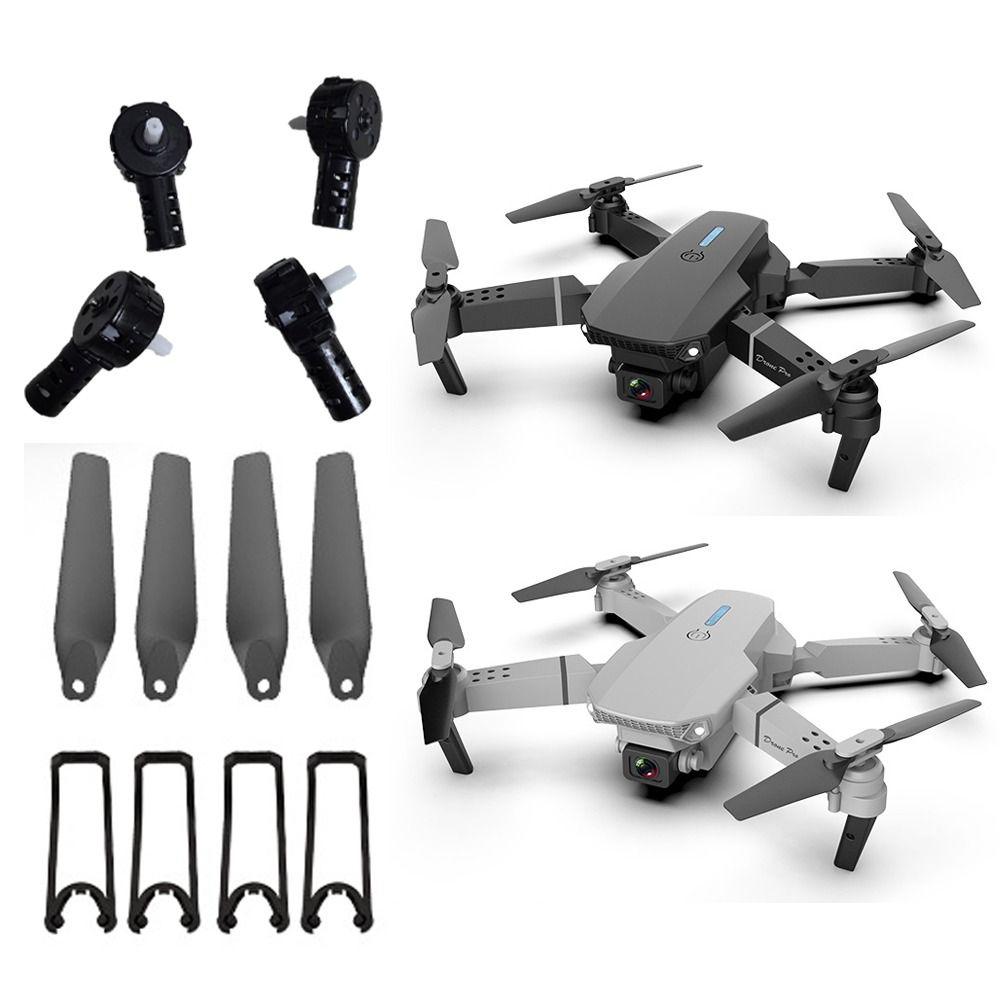 4pcs RC Drone Propeller Blade Universal Propeller Bumper New Motor for E88 E88Pro