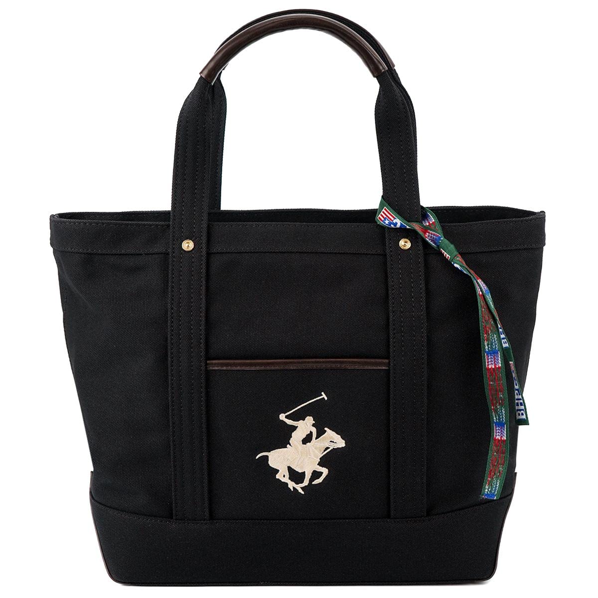 

Hills Polo BEVERLY HILLS POLO CLUB Tote Bag BH1008N L Size Black x White [Beverly Club] Women s BK/BK/WH [Used]