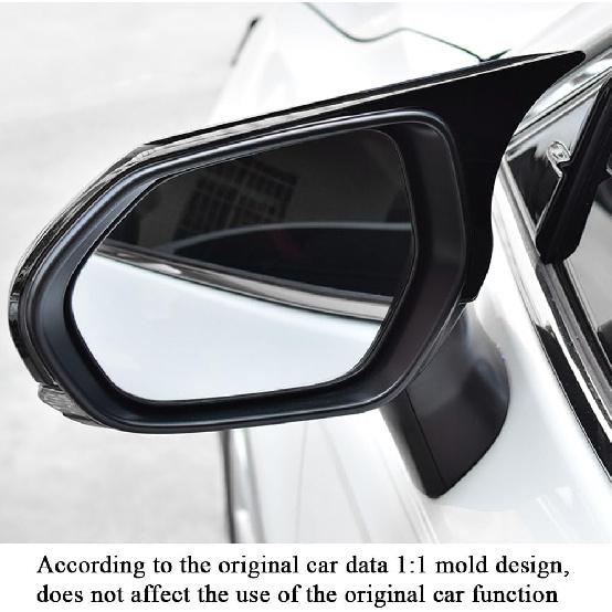 Rifoda Door Side Mirror Cover for Toyota Camry 2018 2019 2020 2021 2022 2023 2024 2025 2026 Horn Side Rearview Mirror Cover Accessories Decoration