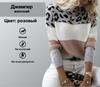 Women's  Winter Leopard Print  Pullover Long Sleeve Contrast Color Knitted Sweater Tops