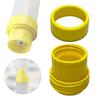 Ketchup Dispenser Upper Lower Rings Leakproof Sauce Bottle Fastening Set for Restaurant Home Food Container