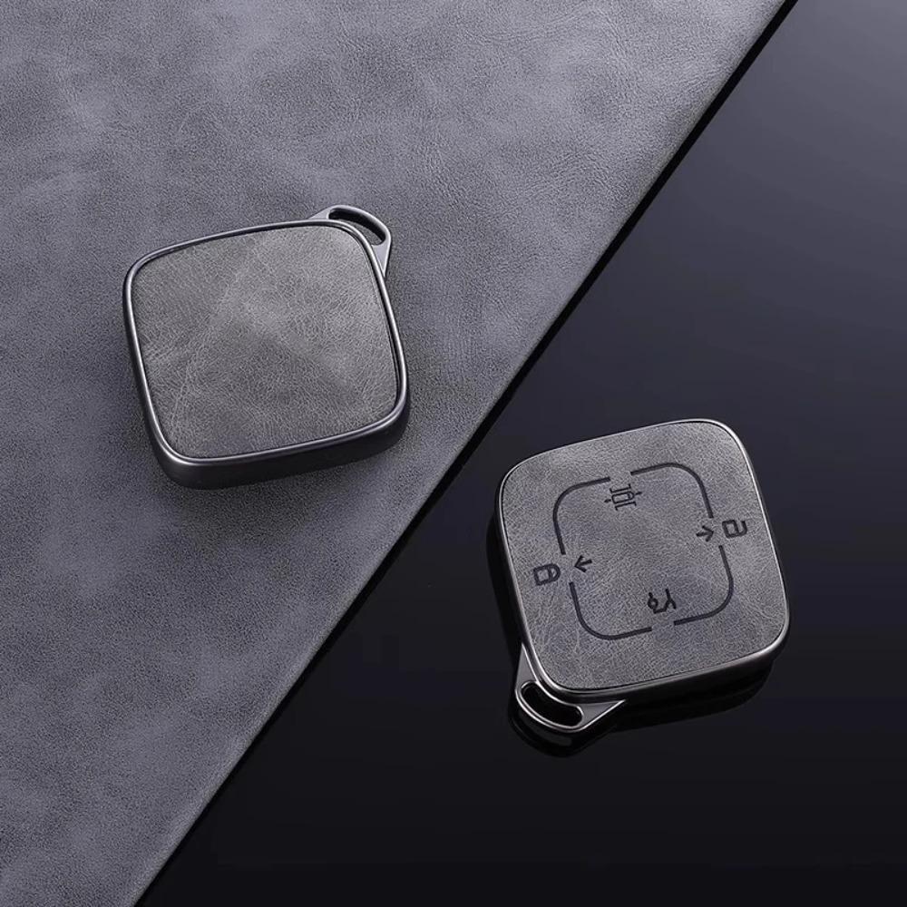 Portable Key Case for ZEEKR 001 ZEEKR X 2023 2024 Remote Car Key Cover Fob Holder Protection Shell Keyring Keychian Accessories