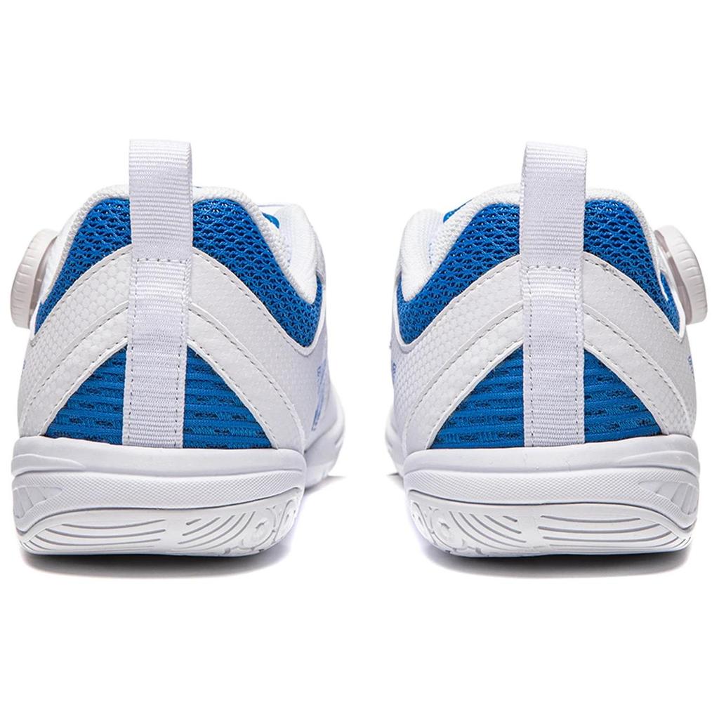 New LiNing Mage ESS Anti-Slip And Wear-Resistant Breathable Low-Top Professional Table Tennis Shoes Unisex White Blue APPU021-7