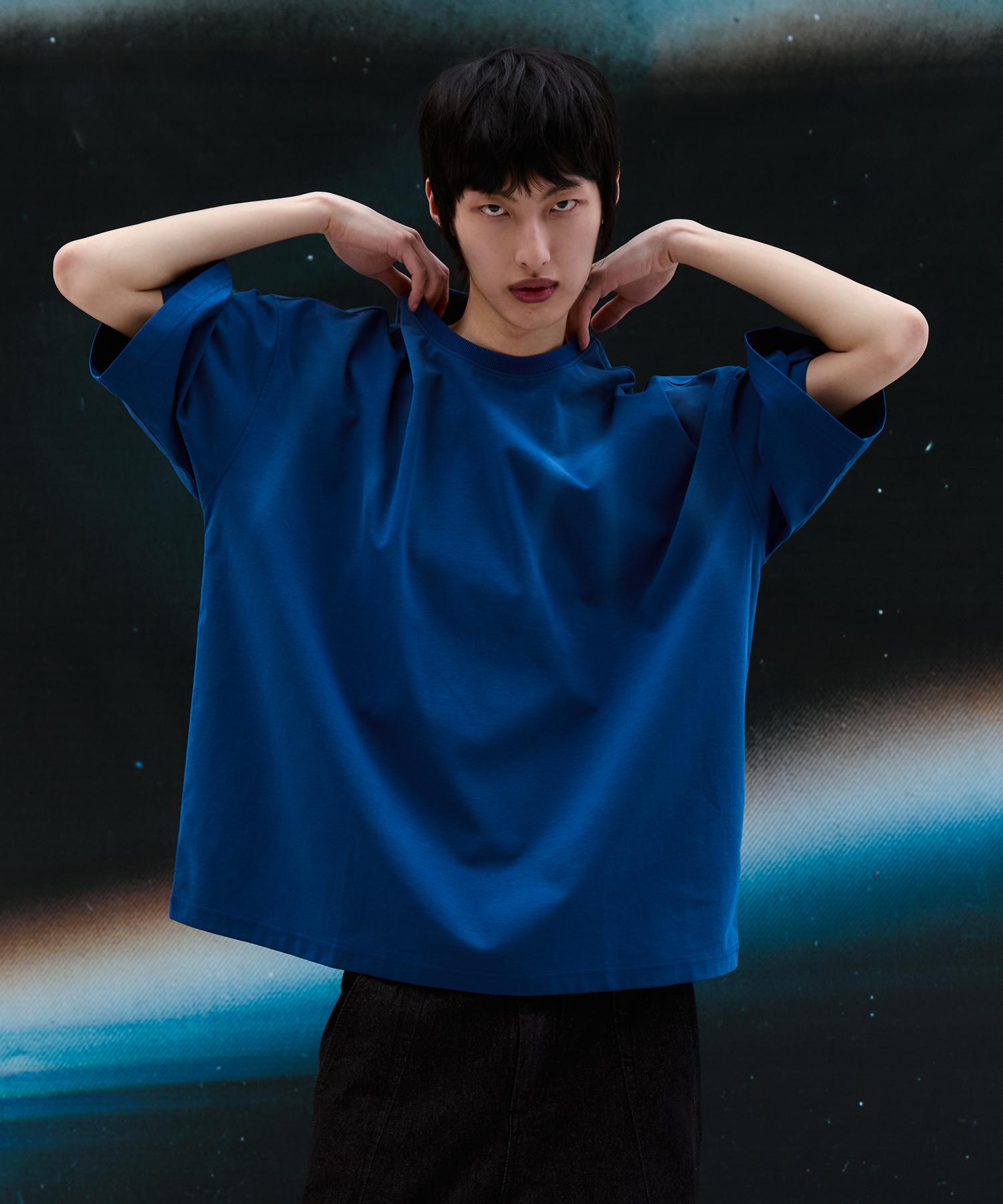 Zensai Linear Spray T-Shirt Blue/S