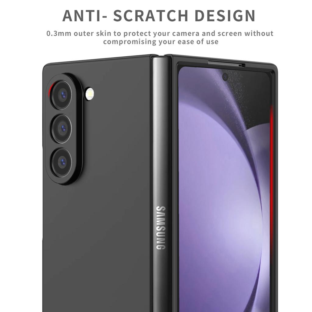 Foldable Anti-Glare Ultra Thin PC Case for Samsung Galaxy Z Fold7 5G Fold 7 Fold6 Fold5 Fold 6 5 4 3 2 Fold4 Fold3 Fold2